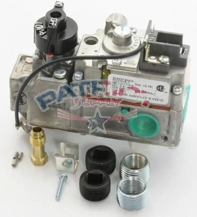 Alt view image 4 of 5 - Low-Profile Gas Control Valve Robertshaw HVAC Parts 710-502 662013634278
