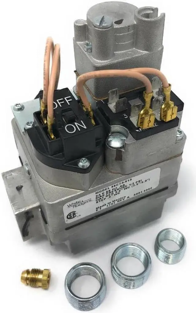 Alt view image 3 of 4 - Emerson 36C74-913 White-Rodgers Step Open Natural Intermittent Ignition Gas Valve