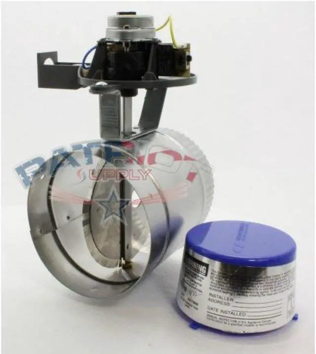 Alt view image 4 of 5 - FIELD CONTROLS GVD-5PL Vent Damper,6-1/16 in L x 9-7/8 in H,SS