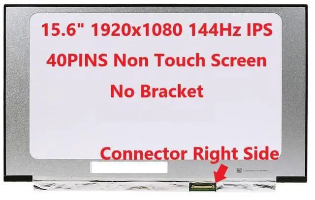 Main image of FULLCOM 15.6" Screen Compatible with NV156FHM-NY1,NV156FHM-N4G,NV156FHM-N4N,NV156FHM-N4K,LP156WFG(SP)(F2),LP156WFG(SP)(B2),N156HRA-EA1,B156HAN10.0,B15