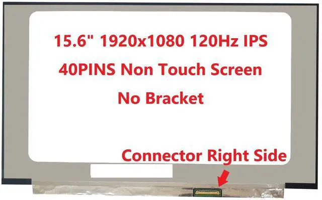 Main image of FULLCOM New 15.6 Inches Screen Compatible with NV156FHM-N4K LM156LFGL02 NV156FHM-N4U Laptop Replacement Screen
