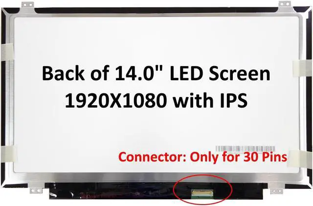Main image of Generic New 14.0" IPS FHD (1080P) Laptop LED LCD Replacement Screen/Panel Compatible with Lenovo THINKPAD T480 20L5 Series
