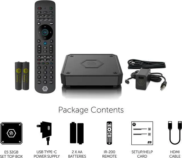 Alt view image 4 of 5 - BuzzTV E5 Set-Top Smart Box