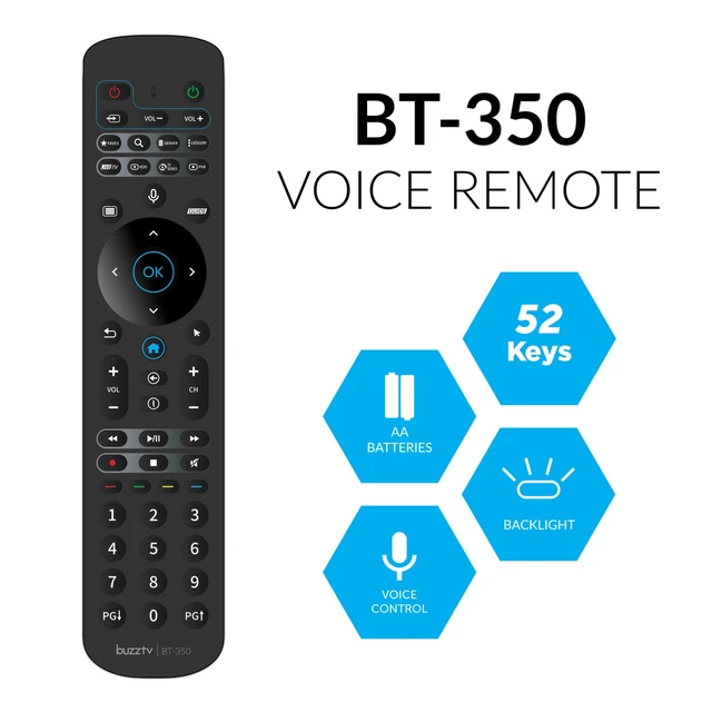 Alt view image 7 of 7 - BuzzTV Classic AI Android TV Box | 4GB DDR5 RAM | 64GB Storage | AI 4K Upscaling