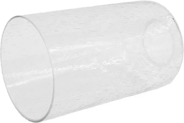 Alt view image 7 of 7 - Bubble Seeded Glass Shade, LEDupdates 3 Packs Clear Cylinder for Light Fixture Glass replacement 1" 5/8 fitter