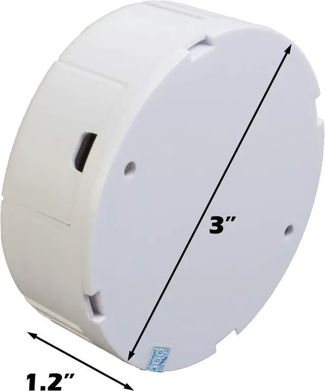 Alt view image 3 of 4 - Dimmable LED Driver, 24v 30w Power Supply, Triac Round Shape 1.25A, AC 100v-130v to DC Class 2 Triac ETL Listed for LED Light Strip Module