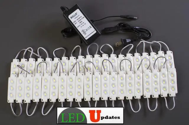 Alt view image 3 of 5 - 20ft Purple Storefront LED light with UL Listed 12v power adapter