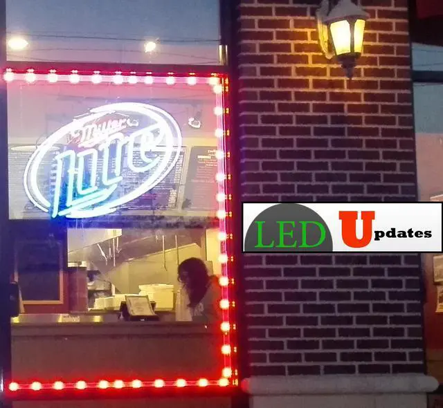 Main image of 20ft Brightest Red Storefront windows LED Light 5630 with UL Power Supply