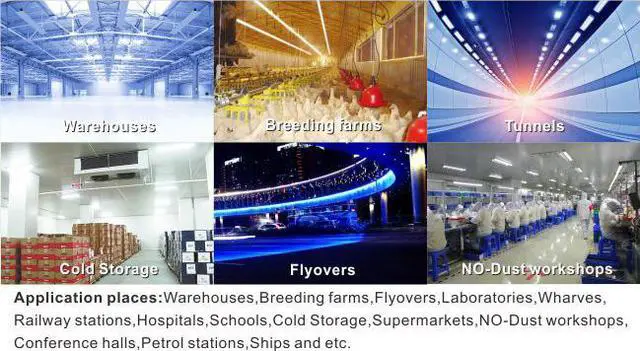 Alt view image 3 of 7 - 4ft Waterproof Dust Proof and Corrosion proof LED tube light