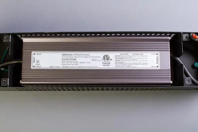 Alt view image 4 of 7 - LEDUPDATES 24v LED Light Triac Dimmable Power Supply 5A 120W driver with junction case for Standard Wall AC Dimmers ETL LISTED