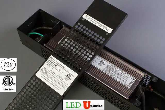 Alt view image 5 of 7 - ETL LISTED 12V 10A 120W TRIAC DIMMABLE POWER SUPPLY LED Driver for LED Light Strip light, Module, and other applications