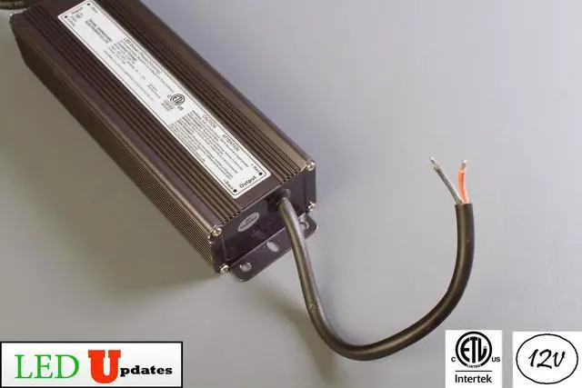 Alt view image 6 of 7 - ETL LISTED 12V 10A 120W TRIAC DIMMABLE POWER SUPPLY LED Driver for LED Light Strip light, Module, and other applications