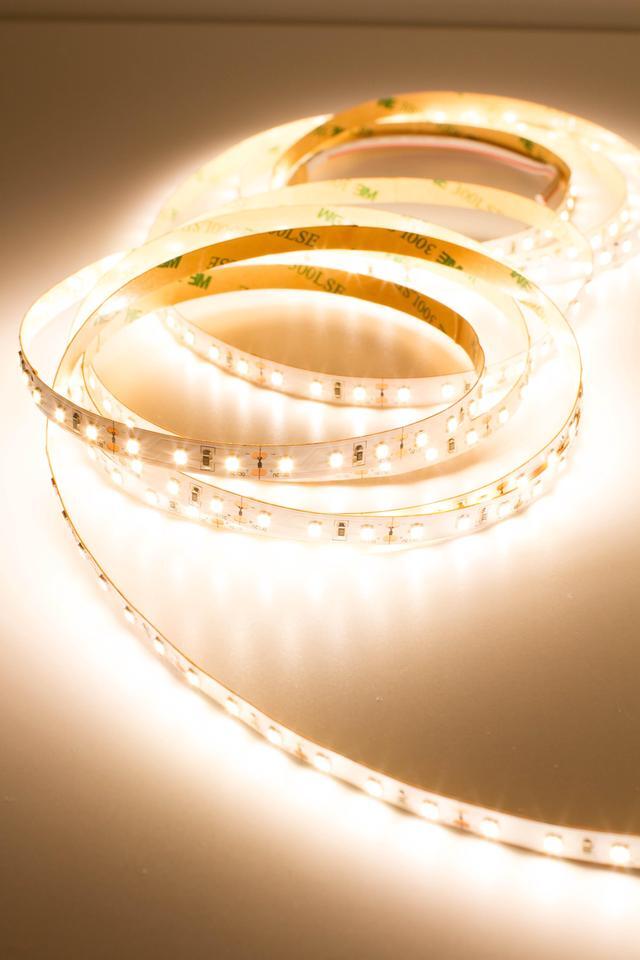 Main image of 12V 2835 SERIES CRI 95 3000K WARM WHITE COLOR LED STRIP LIGHT