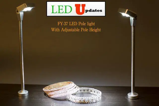 Main image of Set of 2pcs JEWELRY LED POLE LIGHT MODEL FY-37 6000K
