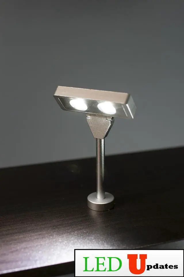 Alt view image 2 of 7 - Set of 2pcs JEWELRY LED POLE LIGHT MODEL FY-37 6000K