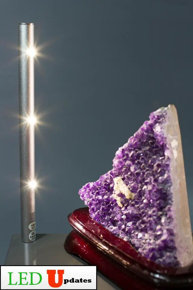Alt view image 3 of 7 - Set of 2 LED JEWELRY POLE LIGHT FY-34M 8 INCHES 4000K