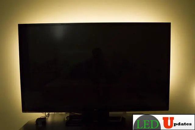 Alt view image 3 of 6 - TV BACKGROUND LED LIGHT WITH WIRELESS REMOTE AND UL POWER SUPPLY