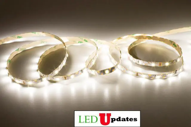 Alt view image 2 of 4 - 24V S SHAPE 4000K NEUTRAL WHITE 4000K 2835 LED STRIP LIGHT