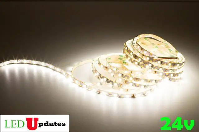 Alt view image 4 of 4 - 24V S SHAPE 4000K NEUTRAL WHITE 4000K 2835 LED STRIP LIGHT