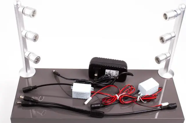 Alt view image 4 of 5 - JEWELRY LED POLE LIGHT MODEL FY-53M 8 INCHES SILVER 6000K