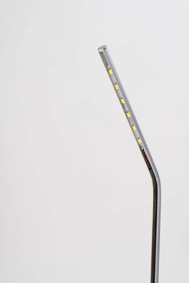 Alt view image 5 of 5 - JEWELRY SHOWCASE LED POLE LIGHT MODEL FY-45 SILVER 6000K