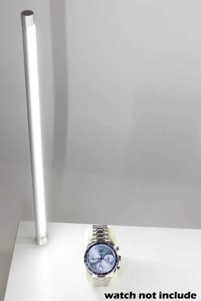 Alt view image 5 of 5 - JEWELRY SHOWCASE LED POLE LIGHT MODEL FY-40 SILVER 6000K
