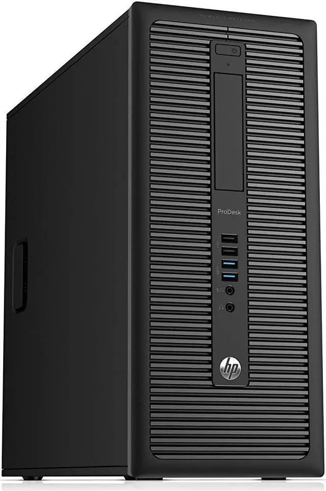 Main image of HP Prodesk 600 G1 TOW PC - Intel Core i5 4570 4th Gen 3.20 GHz 8GB 500GB HDD DVD-ROM Windows 10 Pro 64-Bit