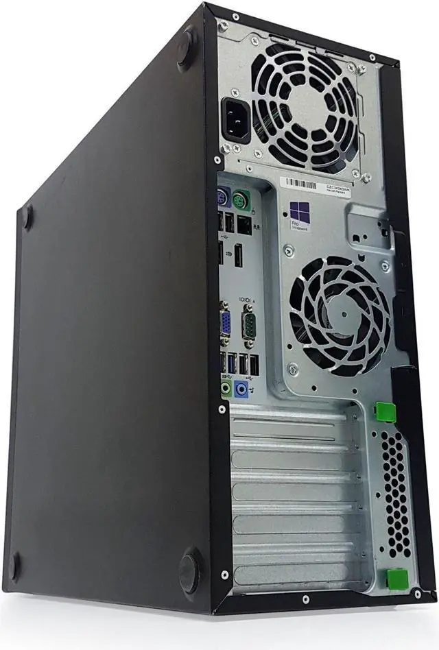 Alt view image 3 of 3 - HP Prodesk 600 G1 TOW PC - Intel Core i5 4570 4th Gen 3.20 GHz 8GB 500GB HDD DVD-ROM Windows 10 Pro 64-Bit