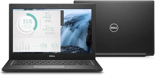 Alt view image 3 of 4 - Dell Latitude 7280 12.5-in Laptop - Intel Core i5 6300U 6th Gen 2.40 GHz 8GB 256GB SSD Windows 10 Pro 64-Bit - Bluetooth, Webcam