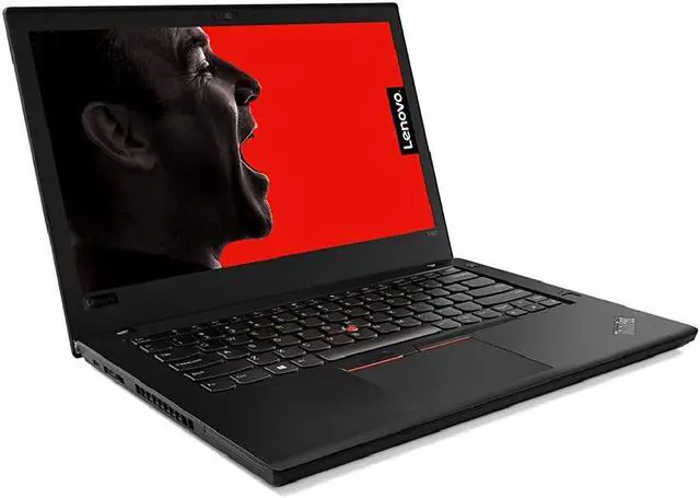 Alt view image 2 of 6 - Lenovo ThinkPad T480 14.0-in Laptop - Intel Core i7 8650U 8th Gen 1.90 GHz 16GB 512GB SSD Windows 10 Pro 64-Bit - Webcam