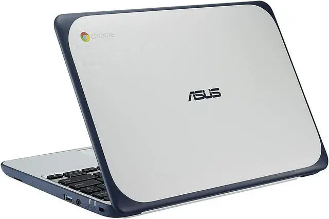 Main image of Asus Chromebook C202SA C202SA-YS01 11.6-in Laptop - Intel Celeron N3060 1.60 GHz 2GB 16GB eMMC Chrome OS - Grade B