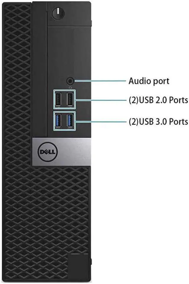 Alt view image 2 of 5 - Dell OptiPlex 5040 SFF PC - Intel Core i7 6700 6th Gen 3.40 GHz 16GB 480GB SSD DVD-RW Windows 10 Pro 64-Bit - Wifi, Bluetooth
