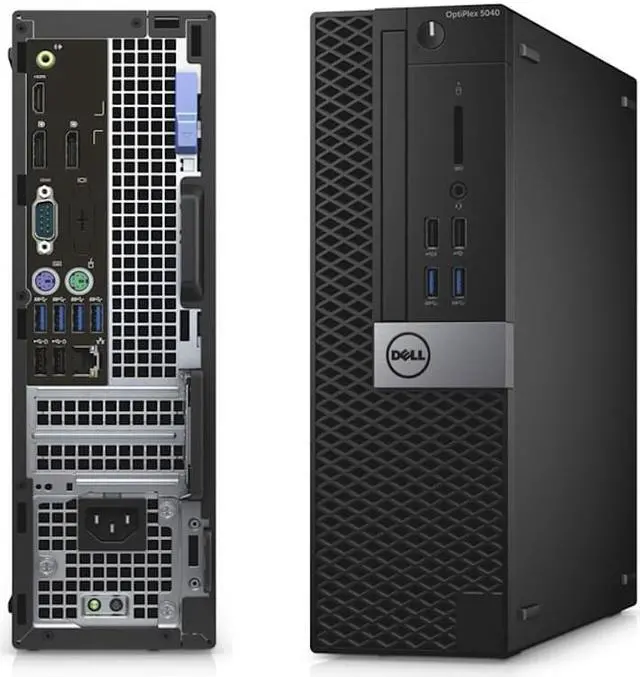 Alt view image 5 of 5 - Dell OptiPlex 5040 SFF PC - Intel Core i7 6700 6th Gen 3.40 GHz 16GB 480GB SSD DVD-RW Windows 10 Pro 64-Bit - Wifi, Bluetooth