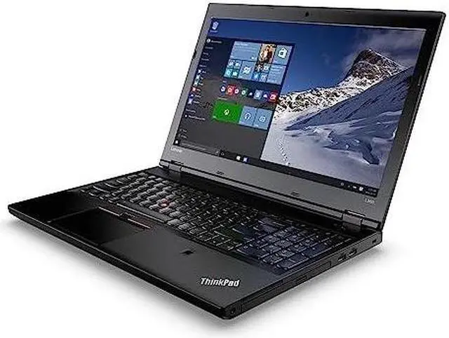 Main image of Lenovo ThinkPad L560 15.6" Widescreen Laptop - Intel Core i5-6200U 2.30GHz, 8GB RAM, 256GB SSD,  - Optical Drive: DVD-RW - Webcam - Bluetooth - Wifi - Windows 10