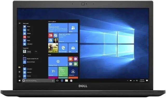 Alt view image 10 of 13 - Dell Latitude 7490 14" FHD 1080p Business Laptop - 8th gen Intel Core i5-8350U (up to 3.60 GHz), 16GB DDR4, 256GB SSD, Webcam, Windows 10 Pro