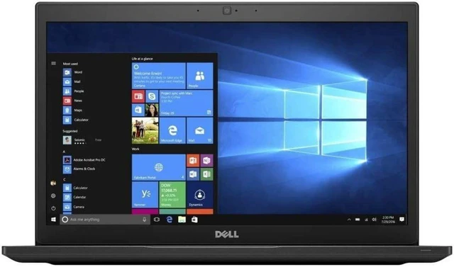 Alt view image 2 of 4 - Dell Latitude 7490 14.0" FHD - Intel Core i5-8250U 1.60GHz, 32GB RAM, M.2 1TB SSD, Windows 10 Pro 64-Bit - Webcam - Bluetooth