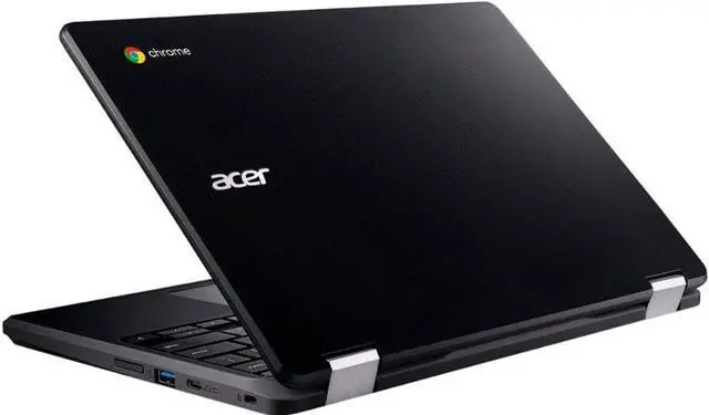 Alt view image 3 of 5 - Acer Chromebook Spin 11 R751TN C5P3 N16Q14 11.6" Intel Celeron N3350 1.1Ghz - Webcam - Wifi - Bluetooth - Black - HD: 32GB - RAM: 4GB
