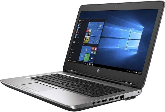 Alt view image 6 of 7 - HP ProBook 640 G2 14.0-in Laptop - Intel Core i5 6300U 6th Gen 2.40 GHz 8GB 128GB SSD Windows 10 Home 64-Bit - Webcam