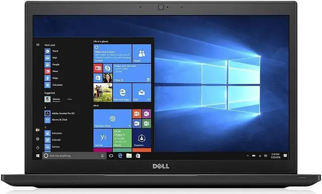 Main image of Dell Latitude 7480 13.9" FHD Intel Core i7-6600U 2.60 GHZ - 32GB RAM, 1TB SSD - Backlit Keyboard, Fingerprint Reader, Smartcard Reader, Webcam, Bluetooth - Windows 10 Pro