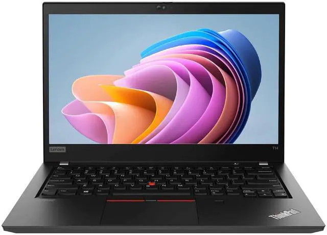 Main image of Lenovo ThinkPad T14 Gen 1 14.0" FHD - Intel Core i5-10310U 1.70GHz, 48GB RAM, 2TB SSD, Windows 10 Pro 64-Bit - Webcam - Bluetooth