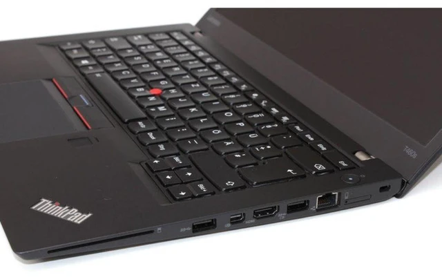 Alt view image 7 of 7 - Lenovo ThinkPad T460s 14.0-in Laptop - Intel Core i7 6600U 6th Gen 2.60 GHz 8GB 256GB SSD Windows 10 Pro 64-Bit - Bluetooth, Webcam
