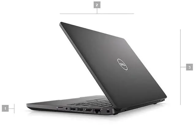 Alt view image 2 of 4 - DELL LATITUDE 5400 13.2" FHD INTEL CORE I5-8365U 1.60 GHZ - 8GB RAM, 256GB SSD - Webcam, Bluetooth - Windows 11 Pro