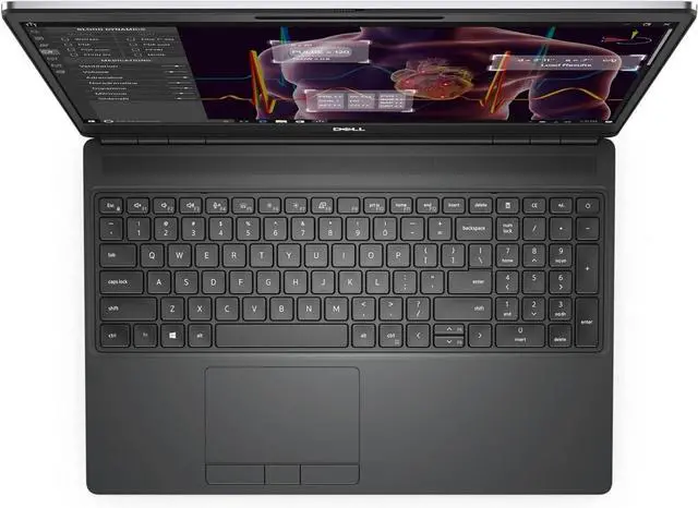 Alt view image 4 of 7 - Dell Precision 7550 15.6" FHD Widescreen Intel Xeon W-10855M 2.80GHz,  64GB RAM, 2TB SSD - Nvidia Quadro RTX 3000 - Optical Drive: Not Applicable - Webcam - Smartcardreader - Bluetooth - Wifi - Window
