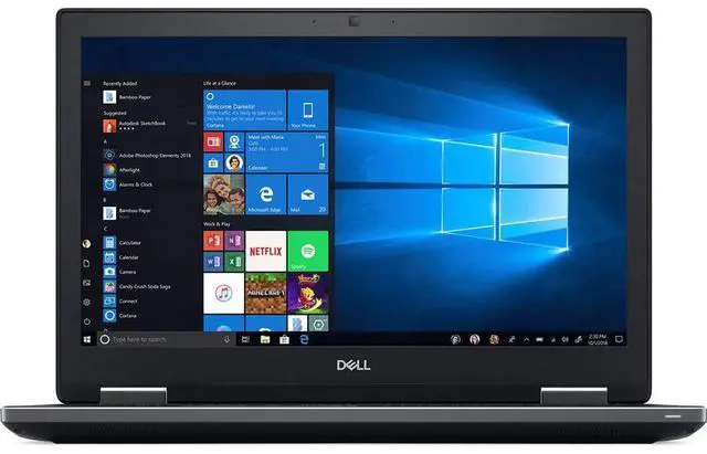 Main image of DELL PRECISION 7730 17.2" FHD INTEL CORE I7-8850H 2.60 GHZ - 32GB RAM, 1TB SSD - Backlit Keyboard, Smartcard Reader, Webcam, Bluetooth - Windows 11 Pro