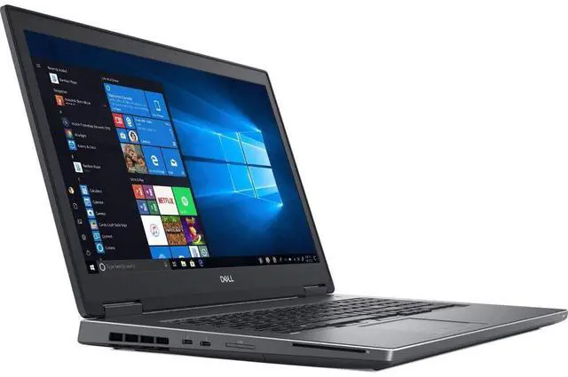 Alt view image 2 of 5 - DELL PRECISION 7730 17.2" FHD INTEL CORE I7-8850H 2.60 GHZ - 32GB RAM, 1TB SSD - Backlit Keyboard, Smartcard Reader, Webcam, Bluetooth - Windows 11 Pro