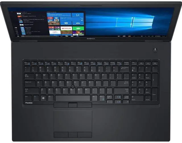 Alt view image 5 of 5 - DELL PRECISION 7730 17.2" FHD INTEL CORE I7-8850H 2.60 GHZ - 32GB RAM, 1TB SSD - Backlit Keyboard, Smartcard Reader, Webcam, Bluetooth - Windows 10 Pro