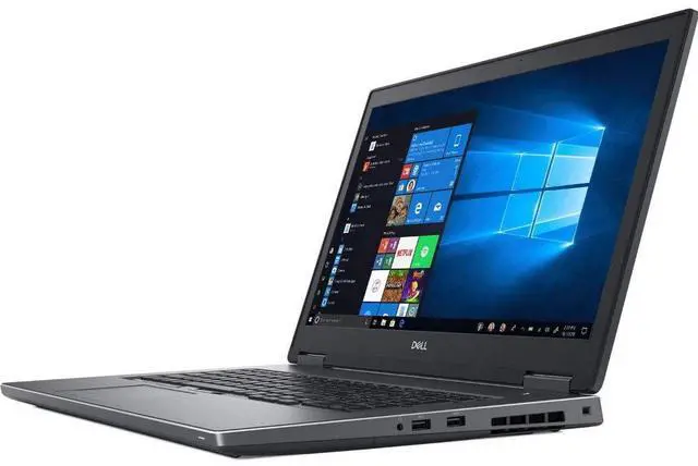 Alt view image 3 of 5 - DELL PRECISION 7730 17.2" FHD INTEL CORE I7-8850H 2.60 GHZ - 32GB RAM, 1TB SSD - Backlit Keyboard, Smartcard Reader, Webcam, Bluetooth - Windows 10 Pro