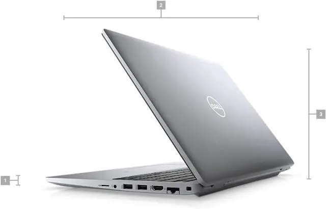 Alt view image 5 of 5 - DELL PRECISION 3560 15.5" FHD INTEL 11TH GEN CORE I7-1185G7 3.00 GHZ - 32GB RAM, 1TB SSD - Backlit Keyboard, Webcam, Bluetooth - Windows 10 Pro