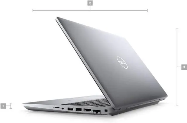 Alt view image 4 of 5 - DELL PRECISION 3561 15.5" FHD INTEL 11TH GEN CORE I9-11950H 2.60 GHZ - 32GB RAM, 1TB SSD - Backlit Keyboard, Webcam, Bluetooth - Windows 11 Pro