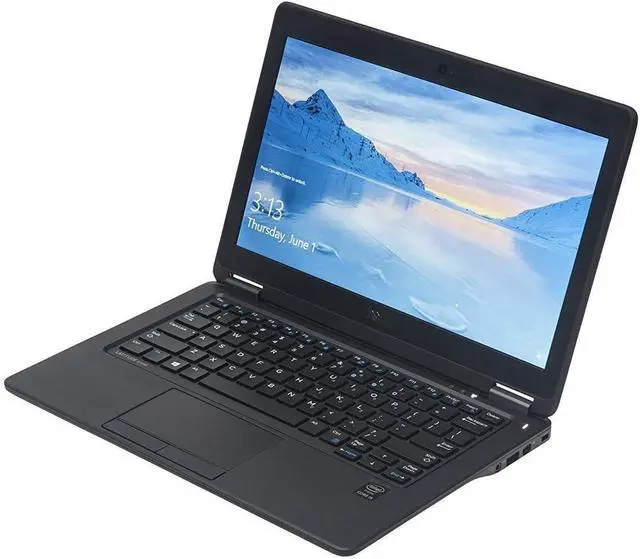 Alt view image 2 of 5 - DELL LATITUDE E7250 12.5" INTEL CORE I5-5300U 2.30 GHZ - 16GB RAM, 512GB SSD - Backlit Keyboard, Smartcard Reader, Webcam, Bluetooth - Windows 10 Pro
